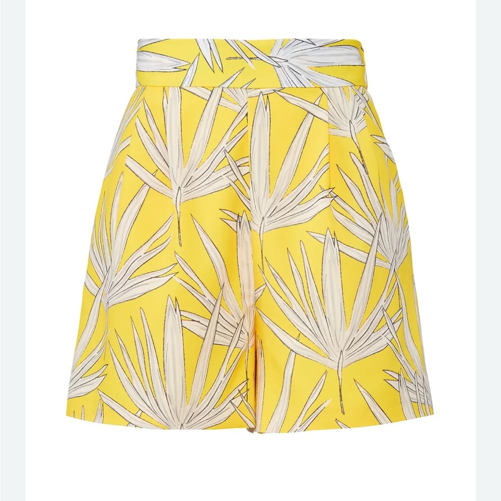 Hutch • Yellow Leaf Shorts • Sz 0